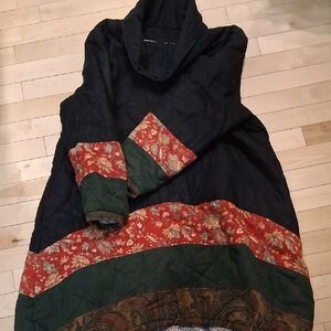 Women's Multicolor Hooded Jacket